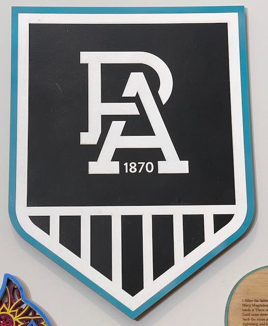 Port Power Pride: Laser-Cut Legacy Laser Cutting Project - Celebrate your passion for the Port Adelaide Football Club with this detailed laser-cut project featuring the iconic